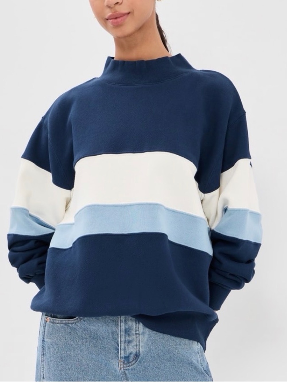 Parke x Shop Bop Vintage Stripe Sweatshirt